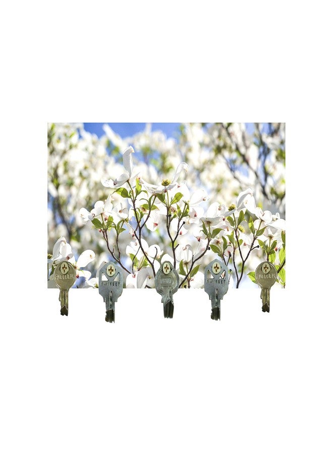 جو هوكد حامل مفاتيح خشبي مطبوع رقميًا بتصميم أنيق من Go Hooked (VMCHABI-85) - Image 1